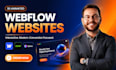 design interactive 3d animated webflow website with gsap