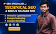 do wordpress on page and technical SEO audit and website optimization