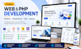 develop custom PHP websites and web applications