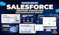 develop salesforce apex, lwc, flows and API integrations