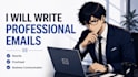 write, rewrite, and proofread professional business emails