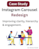 design instagram carousel posts in canva