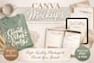 create aesthetic etsy mockups and digital products