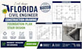 design florida civil engineer construction drawing, foundation plan stair design