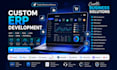 develop custom erp CRM pos hrm lms and business management software