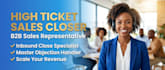 be your sales closer high ticket b2b appointment setter