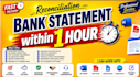 bank statement bank statement editable format as u need