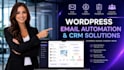 setup fluent crm automation with fluent forms, smtp and community for wordpress