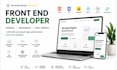 website development as full stack web developer, front end, backend developer