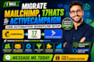 migrate mailchimp 17hats activecampaign honeybook dubsado studio sprout music