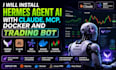 install hermes agent ai with claude, mcp, docker trading bot