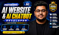 do website development ai mobile app development ai chatbot as ai developer