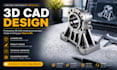 do 3d cad design  product design and modeling in solidwork