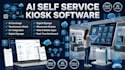 build self service kiosk software ai concierge showroom kiosk iot web mobile app