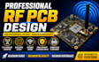 do rf pcb design, antenna design, rf layout and high speed pcb, multilayer pcb