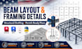 draft beam layout and framing detail drawings