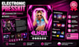 design a clickable electronic press kit epk in canva