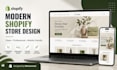 design and customize a modern responsive shopify store