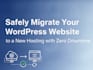 migrate, transfer, or clone your website to a new hosting or vps, server
