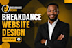 design, redesign, customize wordpress website using breakdance builder, acf