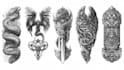 create unique tattoo, custom tattoo design, tattoo sleeve