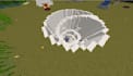 be your minecraft player to flatten land or gather resources