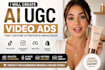 create high converting ai ugc product video ads with realistic ai creators