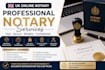 provide UK online notary, notarization and notarize documents online