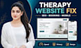 fix therapy website design, SEO, booking, speed, mobile and privacy issues fix