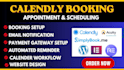 set up calendly, acuity scheduling, simplybook appointment booking in wordpress