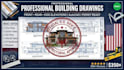 design architectural building elevation drawings, house facade, autocad front