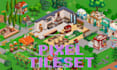 do pixel art tileset sprite sheet game environment pixel scene pixel character