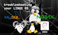 setup or fix you server linux os