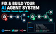 fix, install and configure your openclaw hermes agent n8n multi ai agent stack