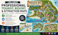 create professional tourist, resort, and attraction maps