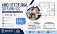 do 2d floor plan, site elevation plan, architectural drawing for ma ga nj