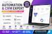 setup jobber automation crm gohighlevel monday com notion template pipedrive