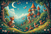 draw high quality childrens book illustration covers