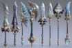 create weapon design and illustration