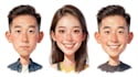 draw artistic cartoon caricatures