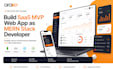 build a custom full stack saas mvp web application