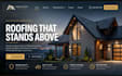 design squarespace roofing website electrician website plumbing website
