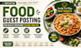 place your content on high DR food websites