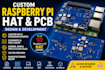 create custom raspberry pi pcb for your project