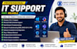 provide professional IT technical support