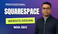design beautiful squarespace website, redesign squarespace with seo