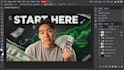 design high CTR youtube thumbnails that get more clicks