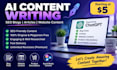 write SEO blog posts, articles and ai content with chatgpt
