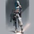 cyberpunk female character desing