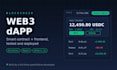 develop your web3 dapp with smart contract and frontend